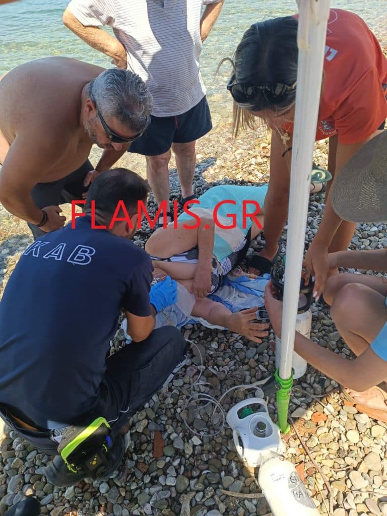 ΘΡΙΛΕΡ ΜΕ ΓΥΝΑΙΚΑ ΣΤΑ ΑΡΑΧΩΒΙΤΙΚΑ! Ηπιε νερό και φώναζε για βοήθεια - ΚΑΡΕ ΚΑΡΕ ΤΟ ΣΥΜΒΑΝ