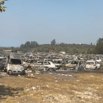 ΠΑΤΡΑ - ΒΙΝΤΕΟ: Εκαψε εκατοντάδες οχήματα η φωτιά στην Ανω Αχαϊα