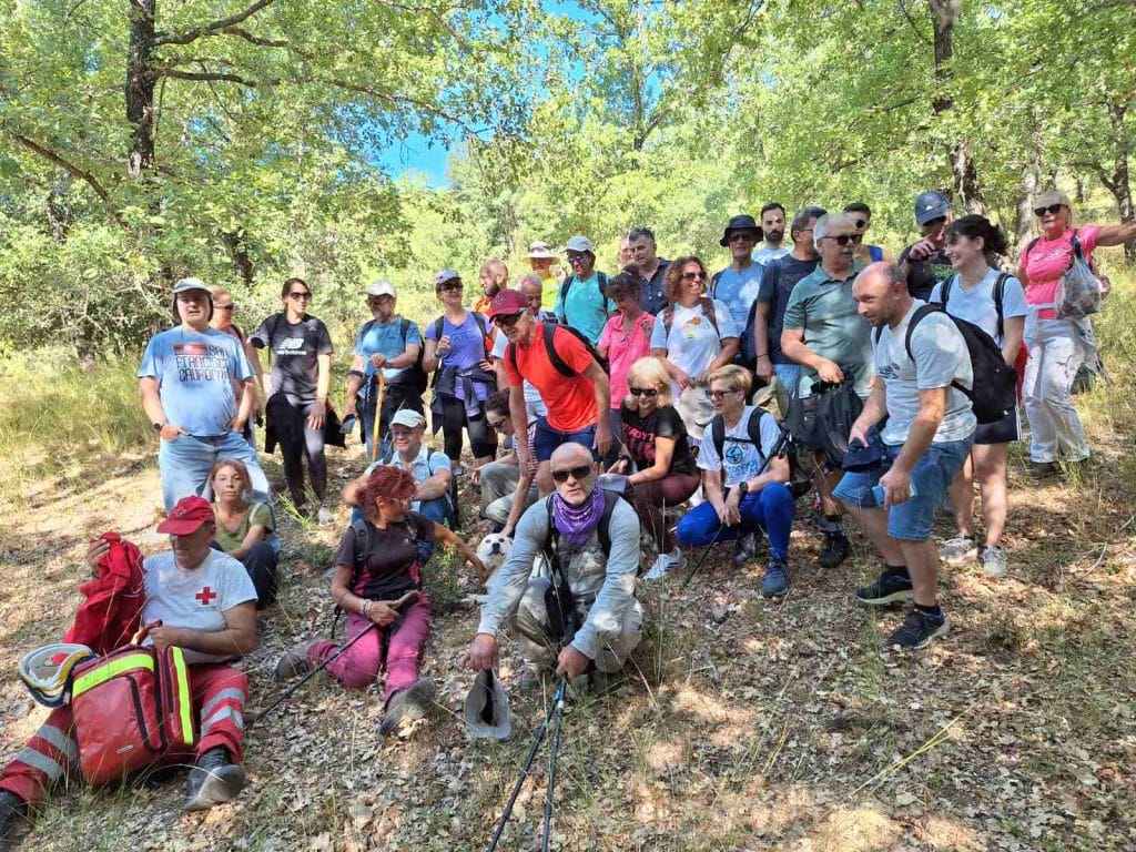 Εκατοντάδες  προσκυνητών και πεζοπόρων στην  εκδήλωση “5η Ανάδειξη Ιστορικού Πεζοπορικού Μονοπατιού Παλαιών Πατρών Γερμανού ” στην Ιερά Μονή Μακελλαριάς