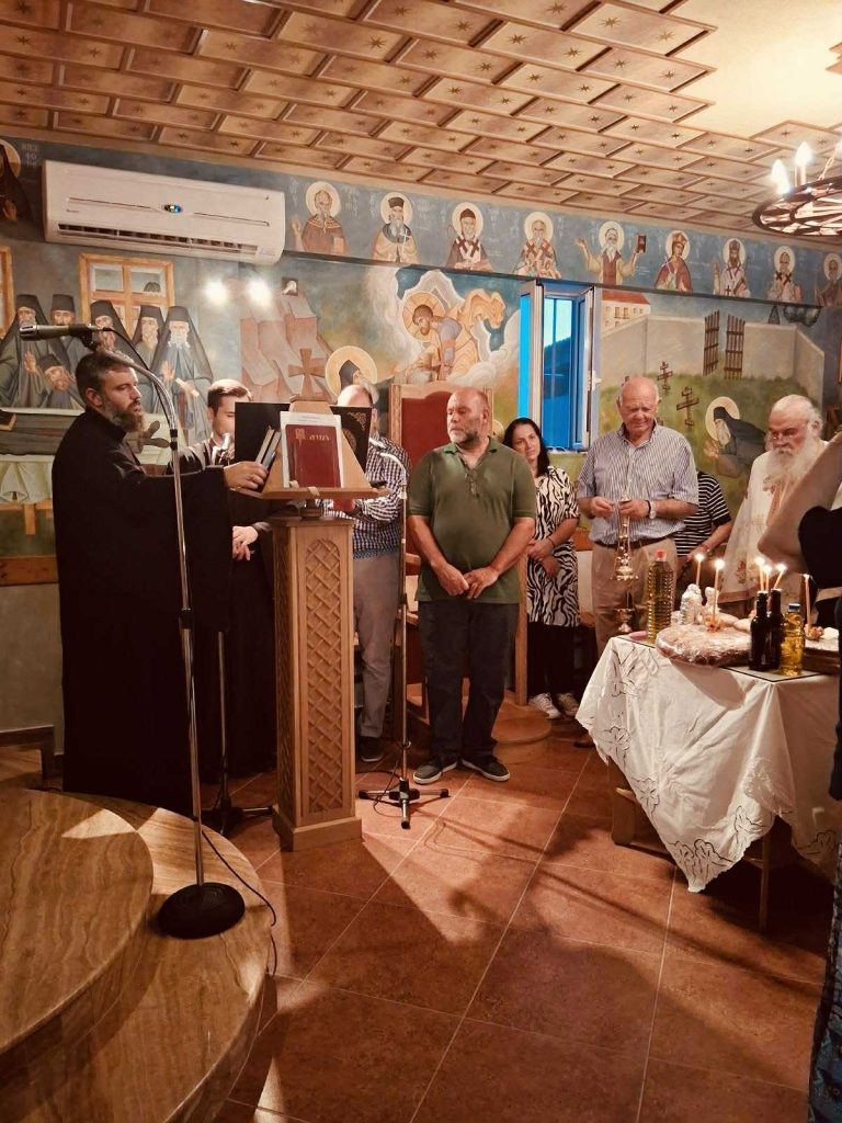 Μεγαλοπρεπής Εορτασμός της Μνήμης του Αγίου Σιλουανού του Αθωνίτου στις Ιτιές Πατρών - φωτό