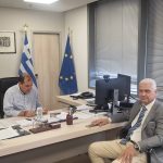 Συνάντηση Αντιπεριφερειάρχη Φωκίωνα Ζαΐμη με τον ΥφυπουργόΚώστα Κατσαφάδο - Προχωρά η καταβολή των αποζημιώσεων στους πληγέντες του Ερύμανθου από την φωτιά του 2024