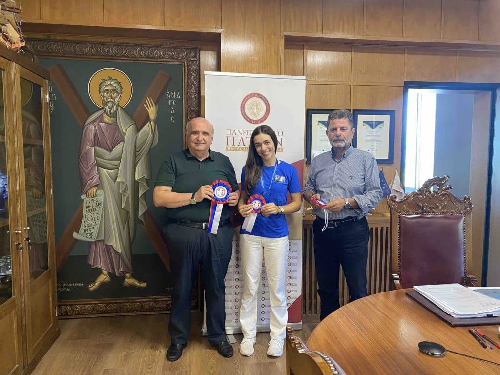 Διεθνής διάκριση φοιτήτριας της Ιατρικής Σχολής του Πανεπιστημίου Πατρών Θανούλας – Δανάης Καμπέρου, στους Βαλκανικούς Αγώνες Υπερπήδησης Εμποδίων