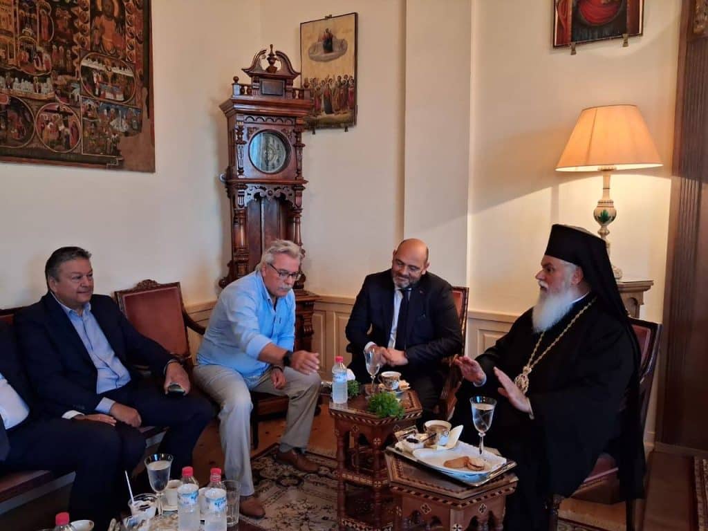 Ιάσων Φωτήλας: Στο Μέγα Σπήλαιο - φωτό - Τι είπε για την αρχαιοκαπηλία Ιάσων Φωτήλας: Στο Μέγα Σπήλαιο - φωτό - Τι είπε για την αρχαιοκαπηλία