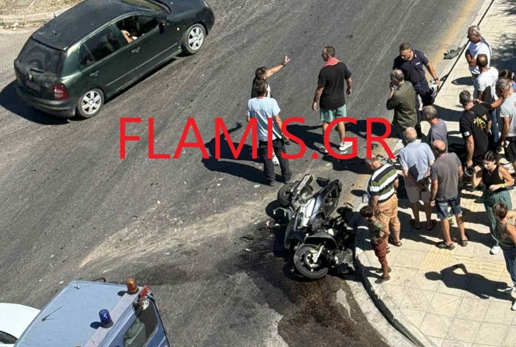 ΠΑΤΡΑ - ΤΩΡΑ: Πέταξε τον δικυκλιστή και εξαφανίσθηκε! Σοβαρότατο τροχαίο στην οδό Αμερικής - ΦΩΤΟ