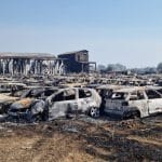 ΦΩΤΙΑ ΣΤΟΝ ΟΔΔΥ ΔΥΤΙΚΗΣ ΑΧΑΪΑΣ: Δείτε πόσα αυτοκίνητα σώθηκαν
