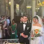 Παντρεύτηκε στο Λιτόχωρο ο γιος του Πύρρου Δήμα, στην ίδια εκκλησία με τους γονείς του - Δείτε φωτογραφίες