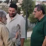 Πάτρα: Συνάντηση Πελετίδη με τον γλυπτή Καλογηράτο