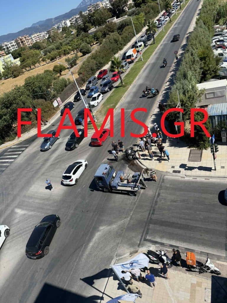 ΠΑΤΡΑ - ΤΩΡΑ: Πέταξε τον δικυκλιστή και εξαφανίσθηκε! Σοβαρότατο τροχαίο στην οδό Αμερικής - ΦΩΤΟ