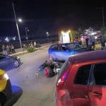 ΕΚΤΑΚΤΟ - Τροχαίο με τραυματισμό στην Παραλία -Σύγκρουση Ι.Χ. με δίκυκλο