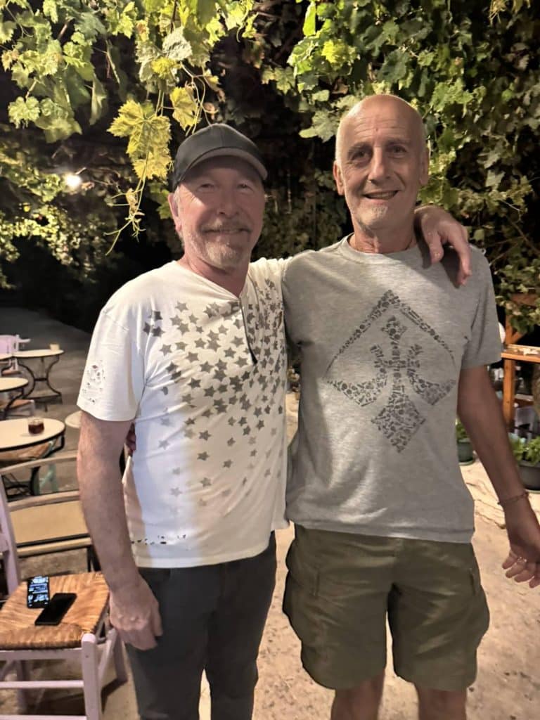 Ο Bono και ο the Edge στην Ιθάκη με Πατρινό
