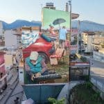 Πάτρα: Με ατμόσφαιρα των 80s το νέο mural του ArtWalk 10
