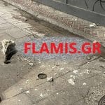 Πάτρα: Νέο θρίλερ με μερική κατάρρευση κτιρίου! Επεσε μαρκίζα τη νύχτα στην Αγίου Ανδρέου - φωτό