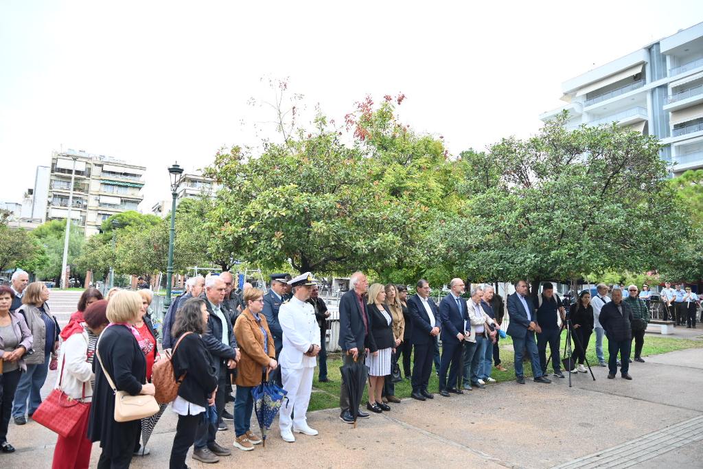 O Δήμος Πατρέων τίμησε την 81η επέτειο απελευθέρωσης της Πάτρας από τα γερμανικά στρατεύματα κατοχής - φωτό