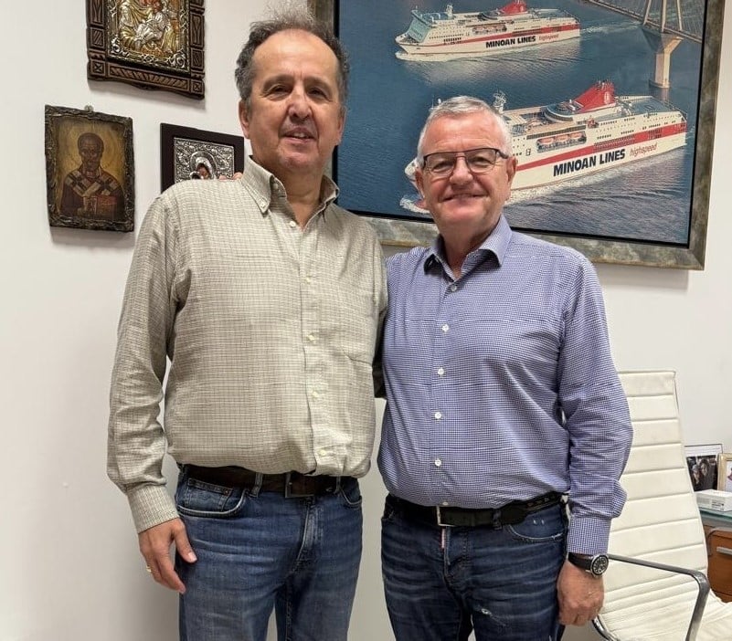 Εκλογές ΔΕΕΠ ΝΔ Αχαΐας: Ο Σταύρος Γεράνιος με τον Αντώνη Κουνάβη Εκλογές ΔΕΕΠ ΝΔ Αχαΐας: Ο Σταύρος Γεράνιος με τον Αντώνη Κουνάβη