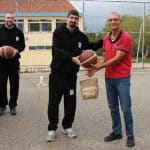 Σαραβάλι: Επίσκεψη παικτών του Απόλλωνα Πατρών στο Γυμνάσιο (Φωτο)