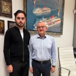 ΔΕΕΠ ΝΔ Αχαΐας: Ο Δημήτρης Αλεξόπουλος με τον Αντώνη Κουνάβη