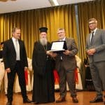 Τιμήθηκε ο Μητροπολίτης Ναυπάκτου και Αγίου Βλασίου, Ιερόθεος