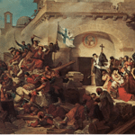 Oι Κρητικοί της Πάτρας τιμούν το Ολοκαύτωμα του Αρκαδίου