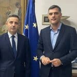 Ο πολιτευτής ΝΔ Αχαΐας Ανδρέας Τσώκος συναντήθηκε με τον ΓΓ Αγροτικής Πολιτικής Αντώνη Φιλιππή