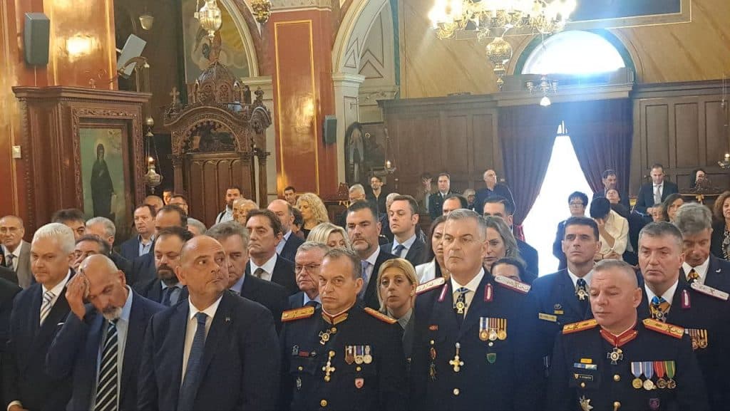 Πάτρα: Με μεγαλοπρέπεια η δοξολογία στην Ευαγγελίστρια για την επέτειο του ΟΧΙ