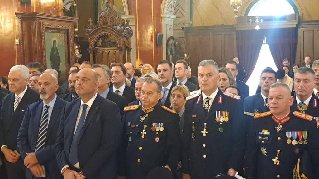 Πάτρα: Με μεγαλοπρέπεια η δοξολογία στην Ευαγγελίστρια για την επέτειο του ΟΧΙ