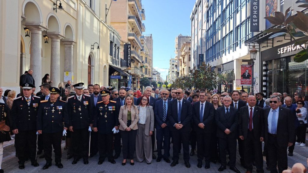 Πάτρα: Με μεγαλοπρέπεια η δοξολογία στην Ευαγγελίστρια για την επέτειο του ΟΧΙ