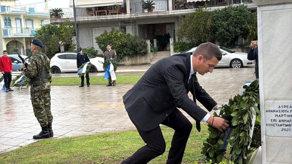 Τίμησε τον απελευθερωτή της Κορυτσάς, Στρατηγό Δημήτριο Θεοδωράκη, ο Δήμος Ιερής Πόλης Μεσολογγίου - φωτο