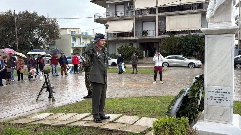 Τίμησε τον απελευθερωτή της Κορυτσάς, Στρατηγό Δημήτριο Θεοδωράκη, ο Δήμος Ιερής Πόλης Μεσολογγίου - φωτο