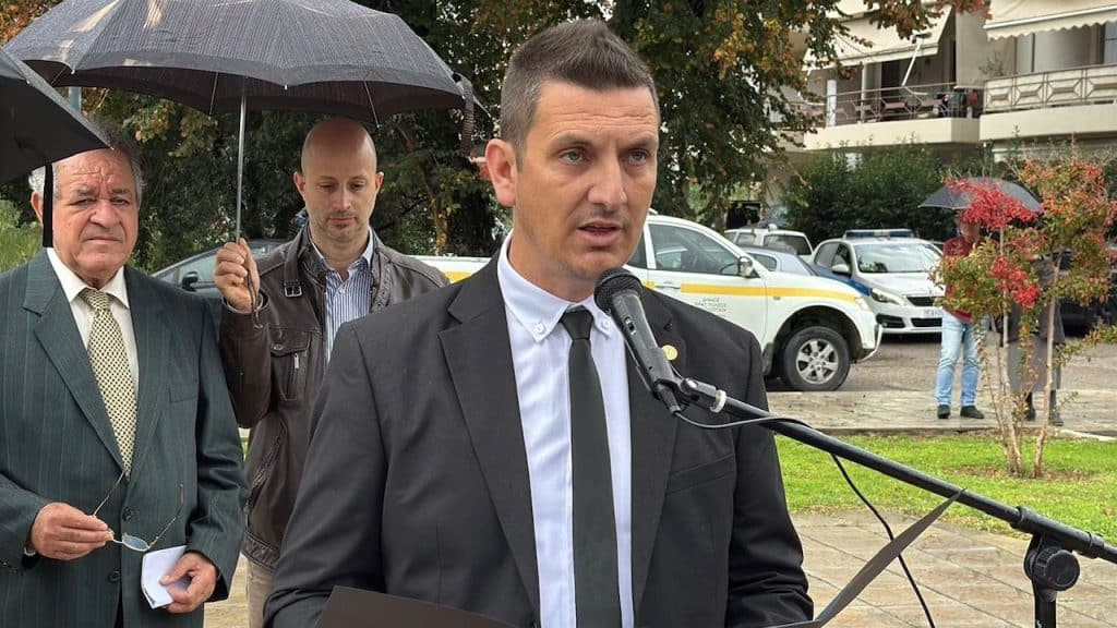 Τίμησε τον απελευθερωτή της Κορυτσάς, Στρατηγό Δημήτριο Θεοδωράκη, ο Δήμος Ιερής Πόλης Μεσολογγίου - φωτο