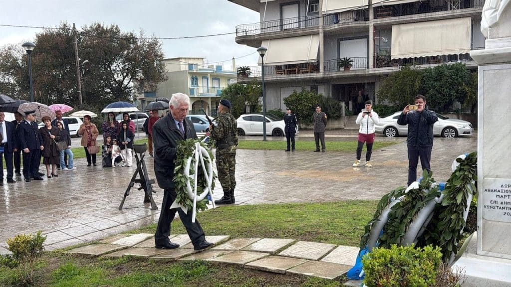 Τίμησε τον απελευθερωτή της Κορυτσάς, Στρατηγό Δημήτριο Θεοδωράκη, ο Δήμος Ιερής Πόλης Μεσολογγίου - φωτο