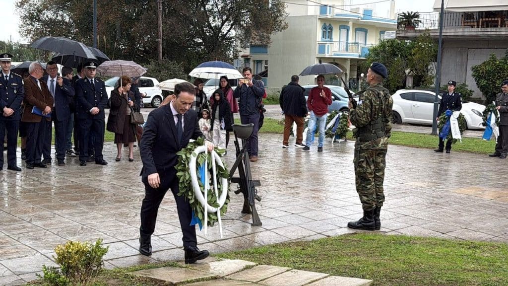 Τίμησε τον απελευθερωτή της Κορυτσάς, Στρατηγό Δημήτριο Θεοδωράκη, ο Δήμος Ιερής Πόλης Μεσολογγίου - φωτο