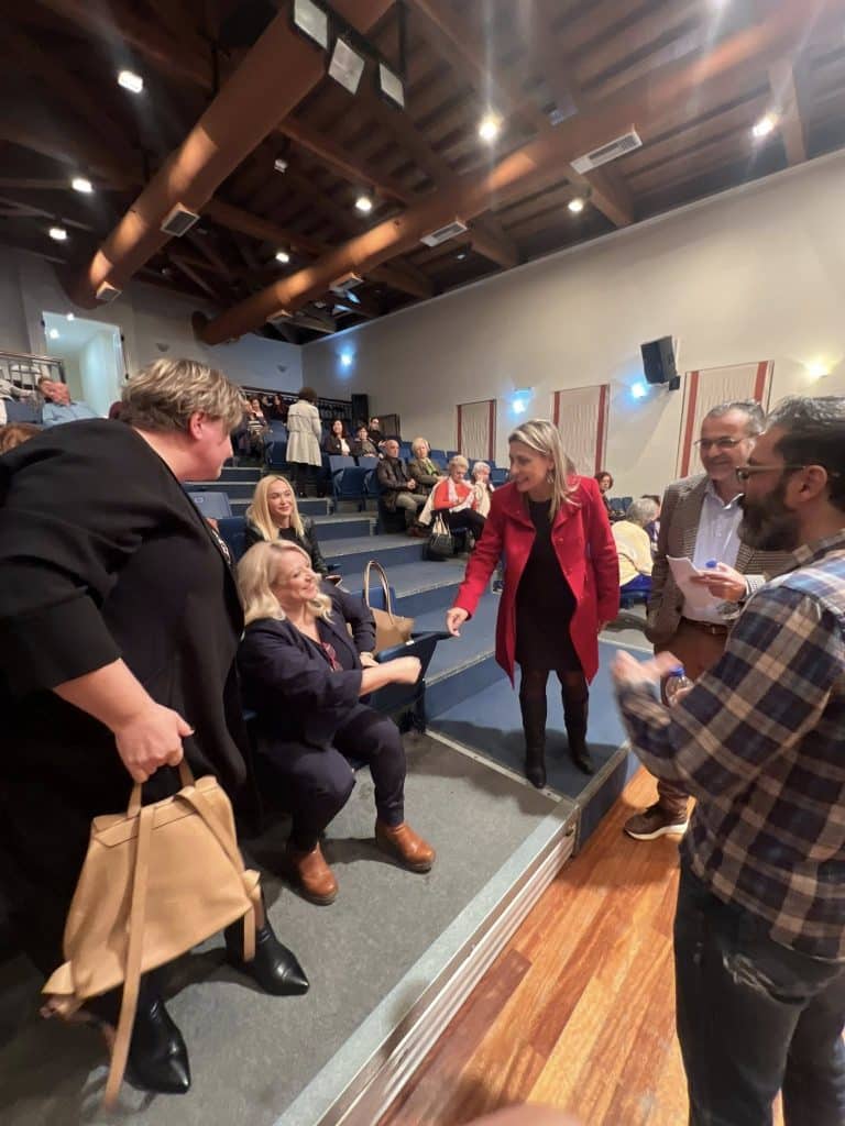 Η Χριστίνα Αλεξοπούλου στην εκδήλωση «Μεγαλώνω… Φροντίζοντας για την Σωματική & Ψυχική μου Υγεία».