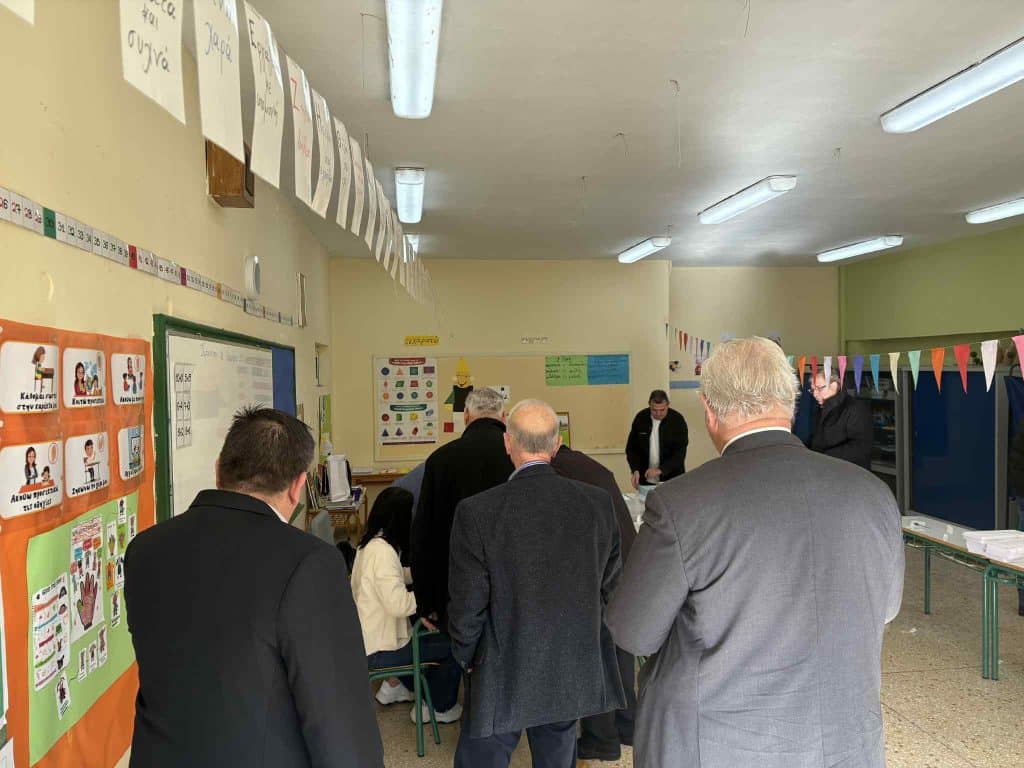 Μεγάλη η συμμετοχή στις εκλογές της ΝΔ στην Αχαϊα - Δείτε φωτό