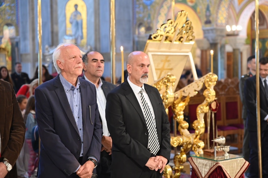 HMEΡΑ ΤΩΝ ΕΝΟΠΛΩΝ ΔΥΝΑΜΕΩΝ: Ο αντιδήμαρχος Διονύσης Πλέσσας εκπροσώπησε την δημοτική Αρχή