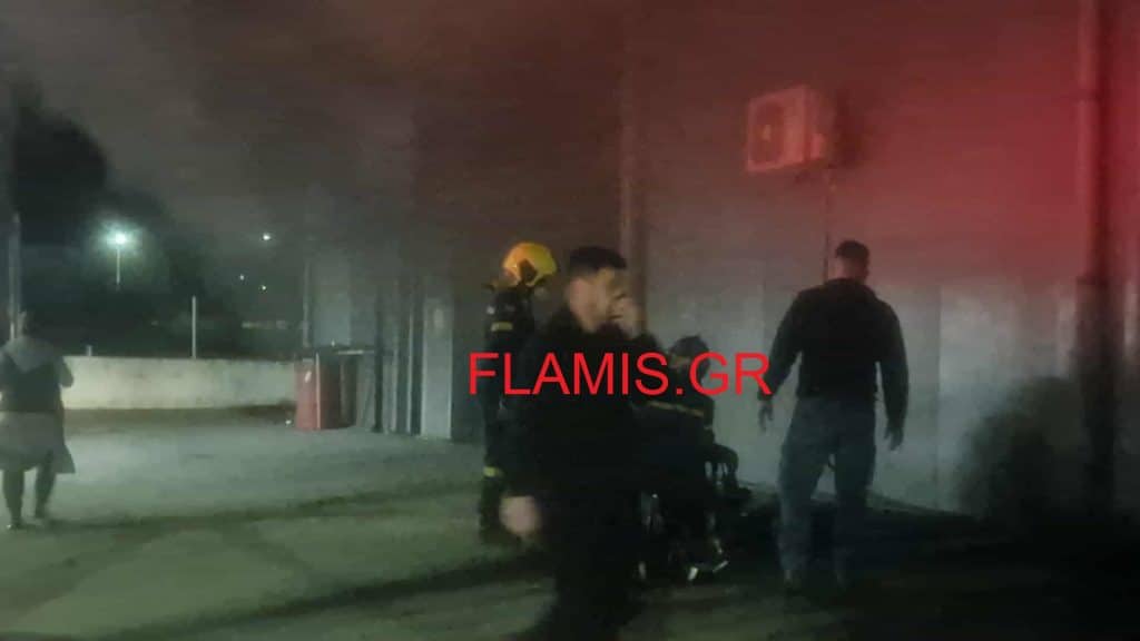 ΔΕΙΤΕ ΒΙΝΤΕΟ και ΦΩΤΟ - Μεγάλη φωτιά σε γνωστή επιχείρηση στην περιοχή Γλαύκου