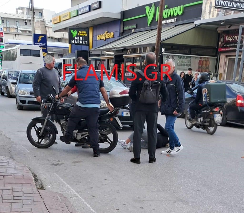 Πάτρα - ΤΩΡΑ: Τροχαίο στην Γ. Παπανδρέου! Χτύπησε δικυκλιστής - φωτό