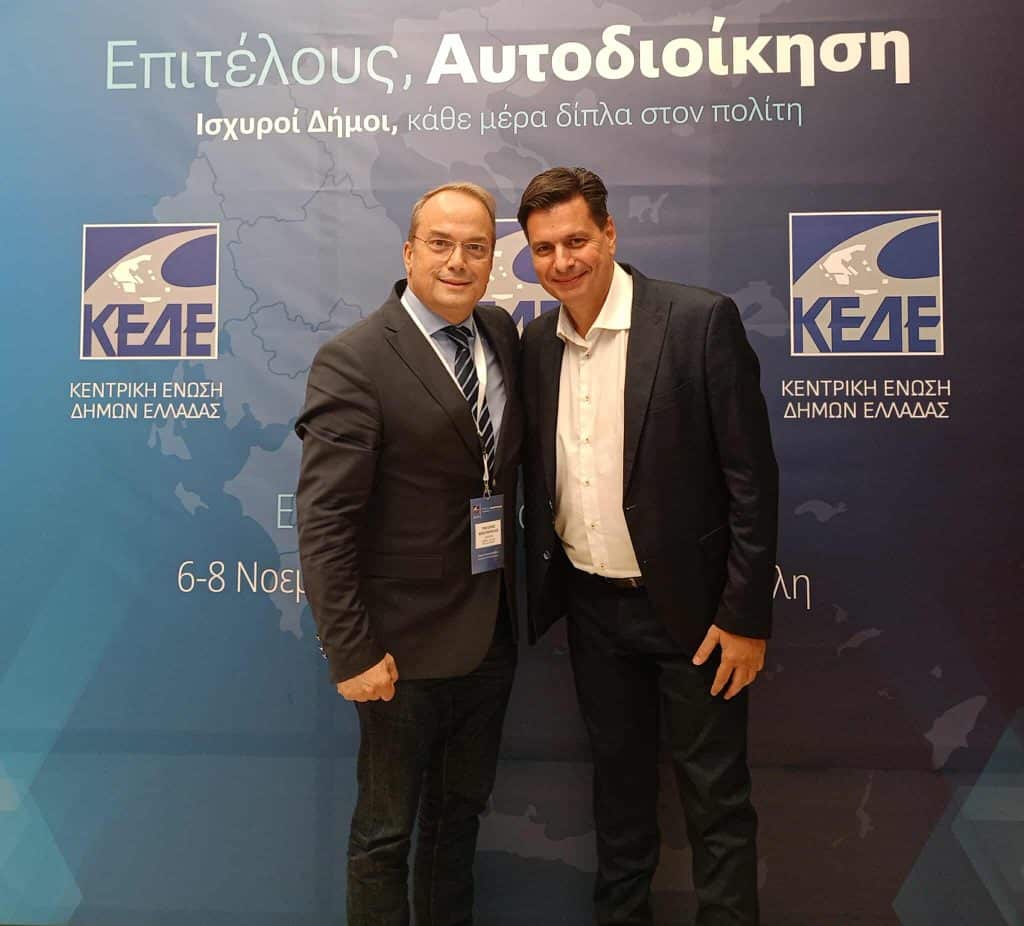 Τριήμερη συμμετοχή του σπιράλ στο Συνέδριο της ΚΕΔΕ - Ο Πέτρος Ψωμάς ταξίδεψε στην Αλεξανδρούπολη και συμμετείχε στις συνεδρίες