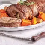 ΣΥΝΤΑΓΗ: Ρολό χοιρινό με μανιτάρια και γλυκοπατάτες