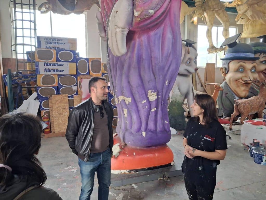 Από το Καρναβάλι του Πουτινιάνο στην Πάτρα – Επίσκεψη του προέδρου του ιδρύματος καρναβαλιού της Ιταλικής πόλης (Φώτο)