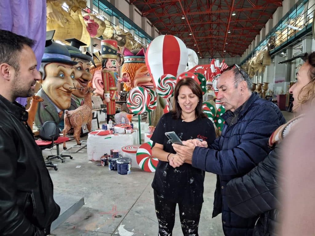 Από το Καρναβάλι του Πουτινιάνο στην Πάτρα – Επίσκεψη του προέδρου του ιδρύματος καρναβαλιού της Ιταλικής πόλης (Φώτο)