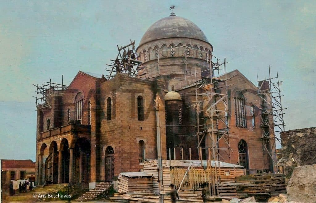 Πάτρα: Με αφορμή την σημερινή εορτή.... όταν χτιζόταν ο Ι.Ν. Αγίου Διονυσίου - φωτό