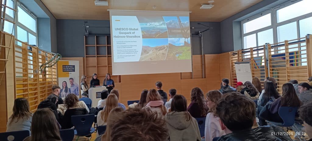 ΑΧΑΪΑ: Δράσεις στο πλαίσιο της αδελφοποίησης με το Vienna Business School Mödling με το Λύκειο Κλειτορίας και Λουσικών - φωτο