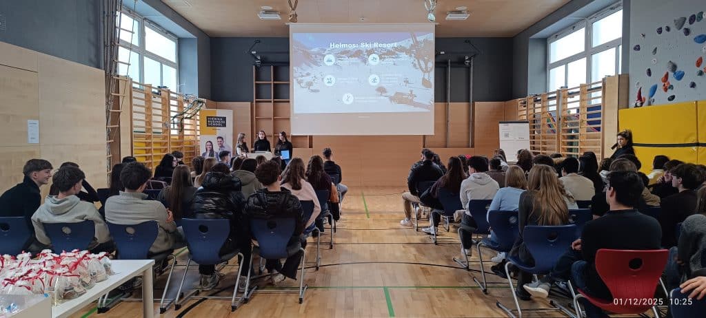 ΑΧΑΪΑ: Δράσεις στο πλαίσιο της αδελφοποίησης με το Vienna Business School Mödling με το Λύκειο Κλειτορίας και Λουσικών - φωτο