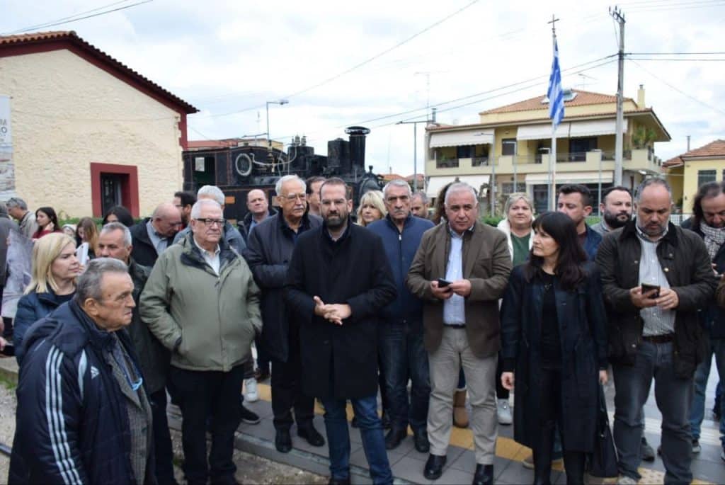 Η Γεωργία Ντάτσικα στην Κινητοποίηση για τον Οδοντωτό – Διακοπτό - φωτο