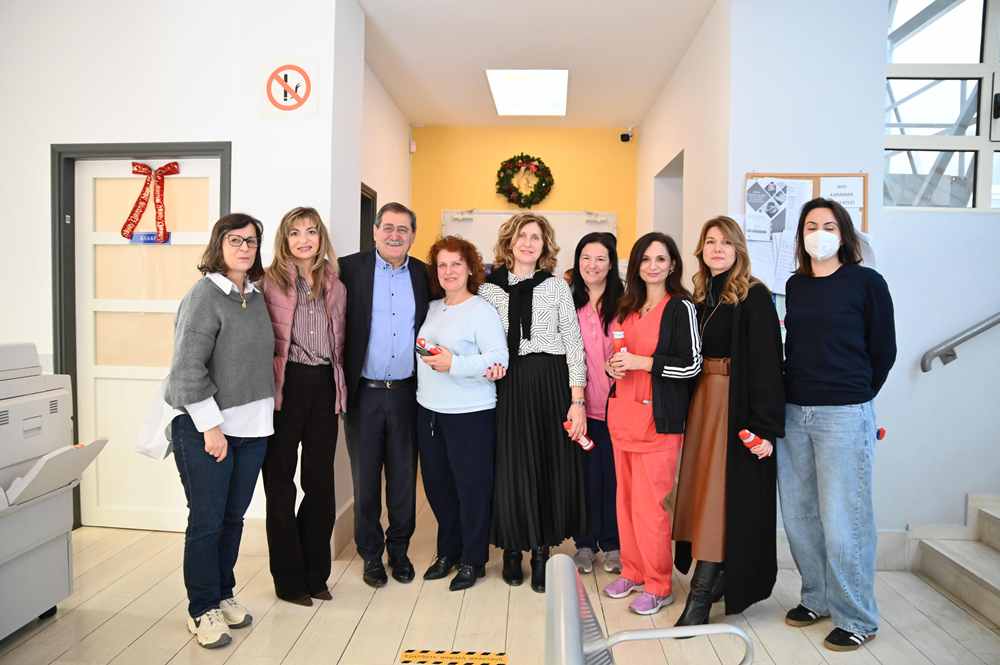 Ο Δήμαρχος Πατρέων Κώστας Πελετίδης στα ιδρύματα της πόλης και στο Καραμανδάνειο (Φώτο)