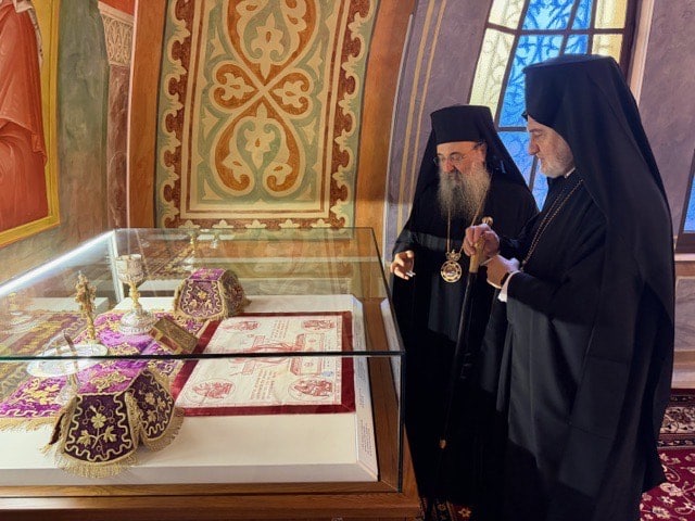 Πάτρα: Προσκύνημα Ελπιδοφόρου στον Άγιο Ανδρέα (Φώτο)