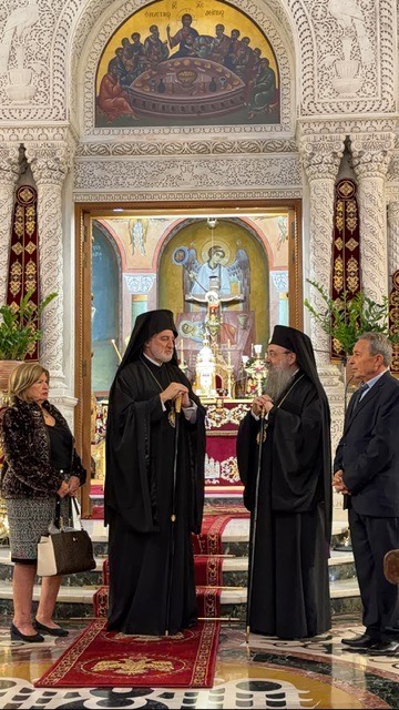 Πάτρα: Προσκύνημα Ελπιδοφόρου στον Άγιο Ανδρέα (Φώτο)