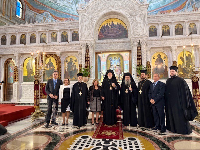 Πάτρα: Προσκύνημα Ελπιδοφόρου στον Άγιο Ανδρέα (Φώτο)