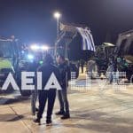 Ολυμπία Οδός: Ανοιχτά για δύο ώρες τα διόδια στον Πύργο από τους αγρότες