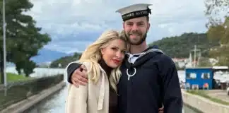 Ο Άγγελος Λάτσιος στο Πολεμικό Ναυτικό με σύσσωμη την οικογένειά του, δείτε τις φωτογραφίες με τη Μενεγάκη, τον Λάτσιο και τον Ματέο Αρχική